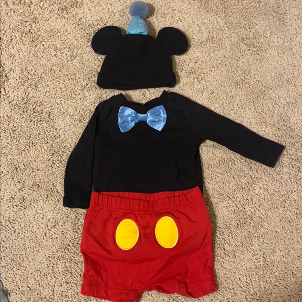 DISNEY Mickey Mouse birthday outfit for 1 year old